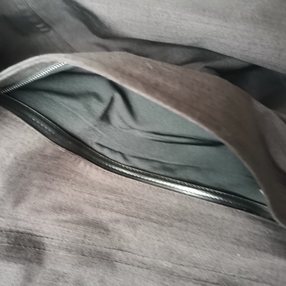 NAU Brown Houded Trench Coat Rain Jacket Size Medium - Picture 8 of 8